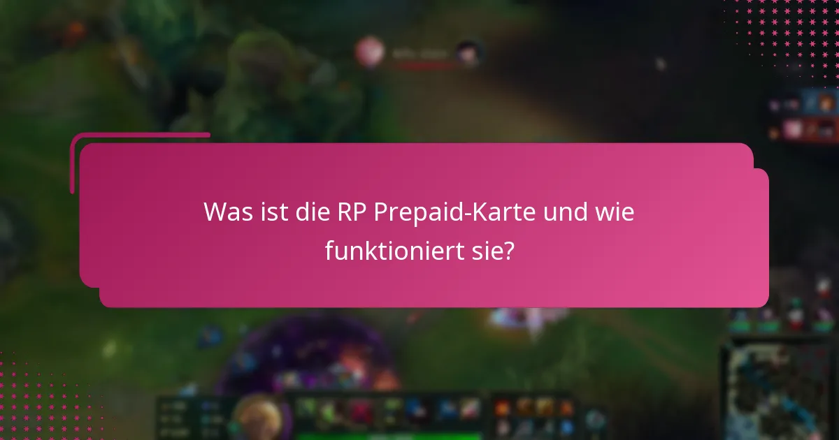 Wie kann ich die RP Prepaid-Karte kaufen?