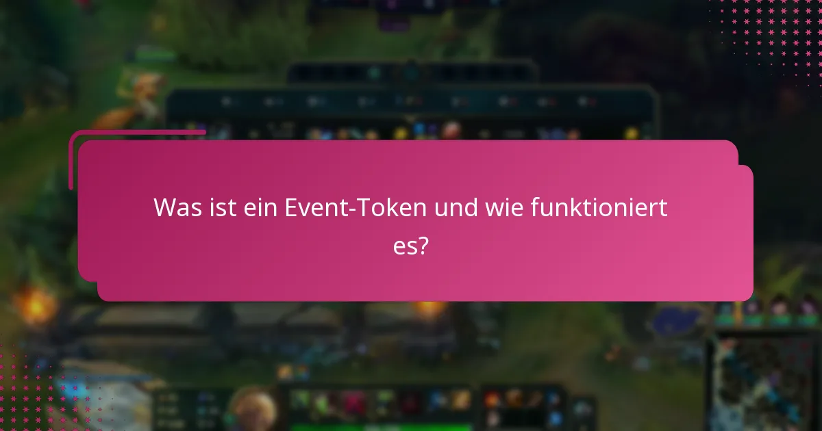 Wie kann ich die Gültigkeit meines Event-Tokens überprüfen?
