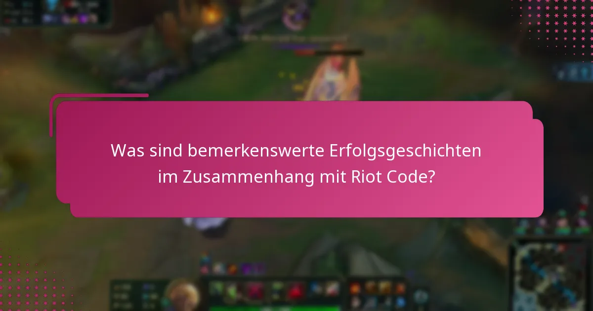 Welche Vorschläge haben Nutzer zur Verbesserung von Riot Code gemacht?