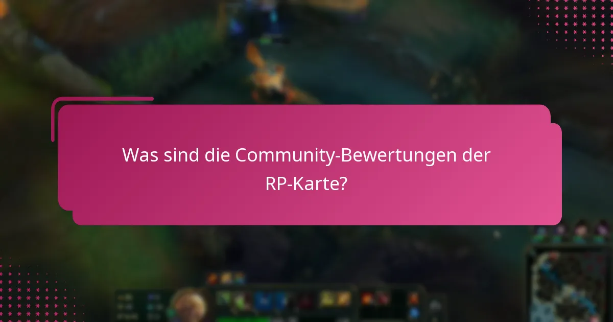 Was sind Erfolgsgeschichten im Zusammenhang mit der RP-Karte?