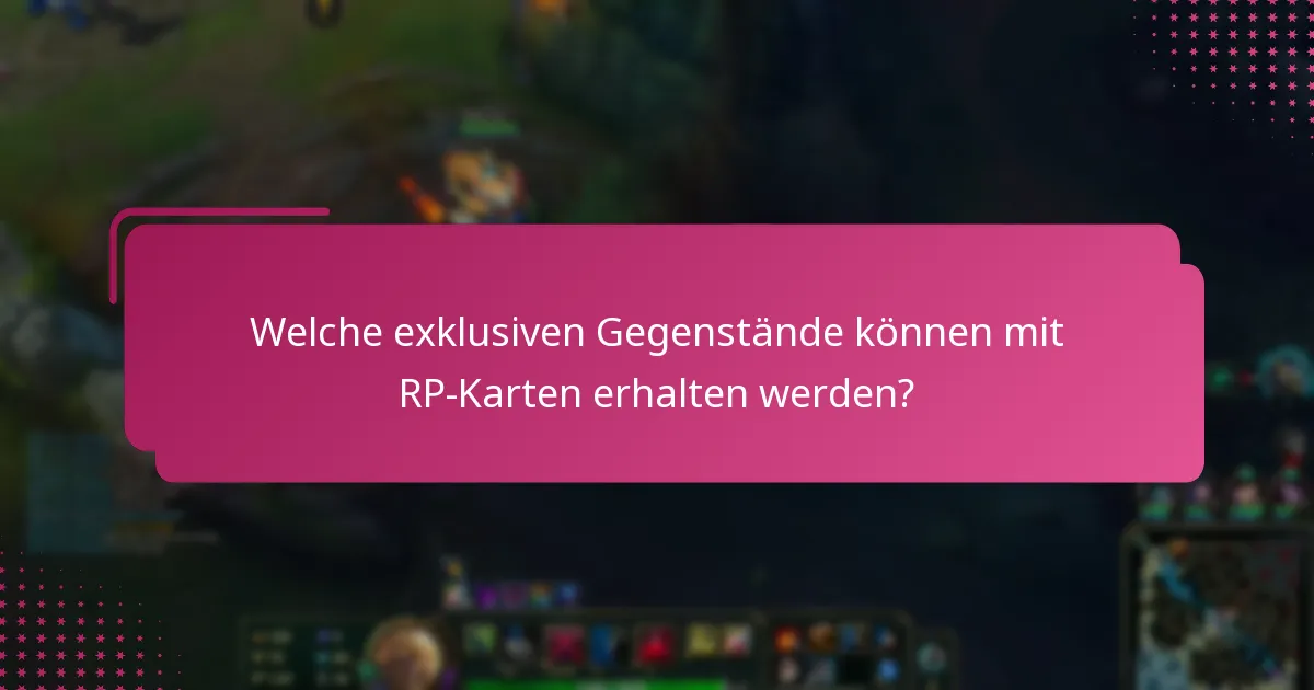 Wie löst man RP-Karten für Belohnungen ein?