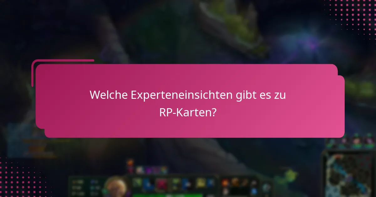 Wie schneidet die RP-Karte im Vergleich zu Alternativen ab?