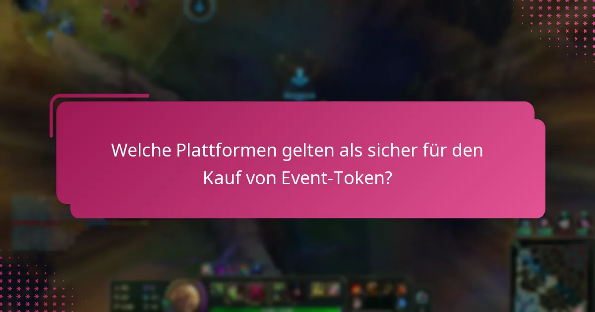 Wie kann ich meine Konten, die mit Event-Token verbunden sind, schützen?