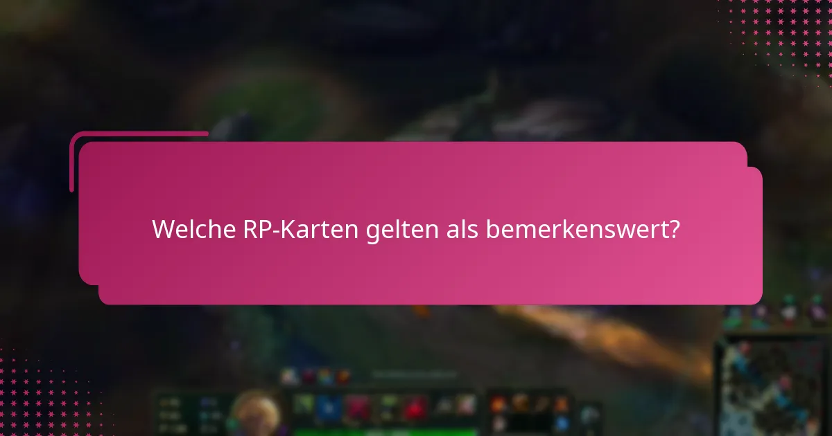 Wie beeinflussen vergangene Aktionen die aktuellen RP-Kartenentscheidungen?